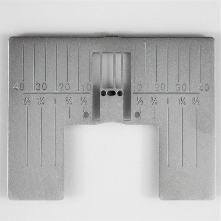 Plaque Aiguille Droite Graduée En Pouces Husqvarna Viking