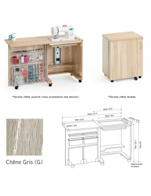 Table de couture Compact Tailormade