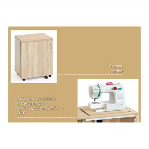 Table de couture Compact Tailormade