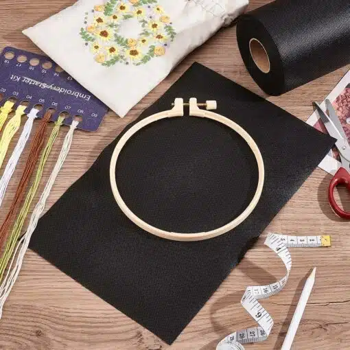 Stabilisateur de Broderie Noir
