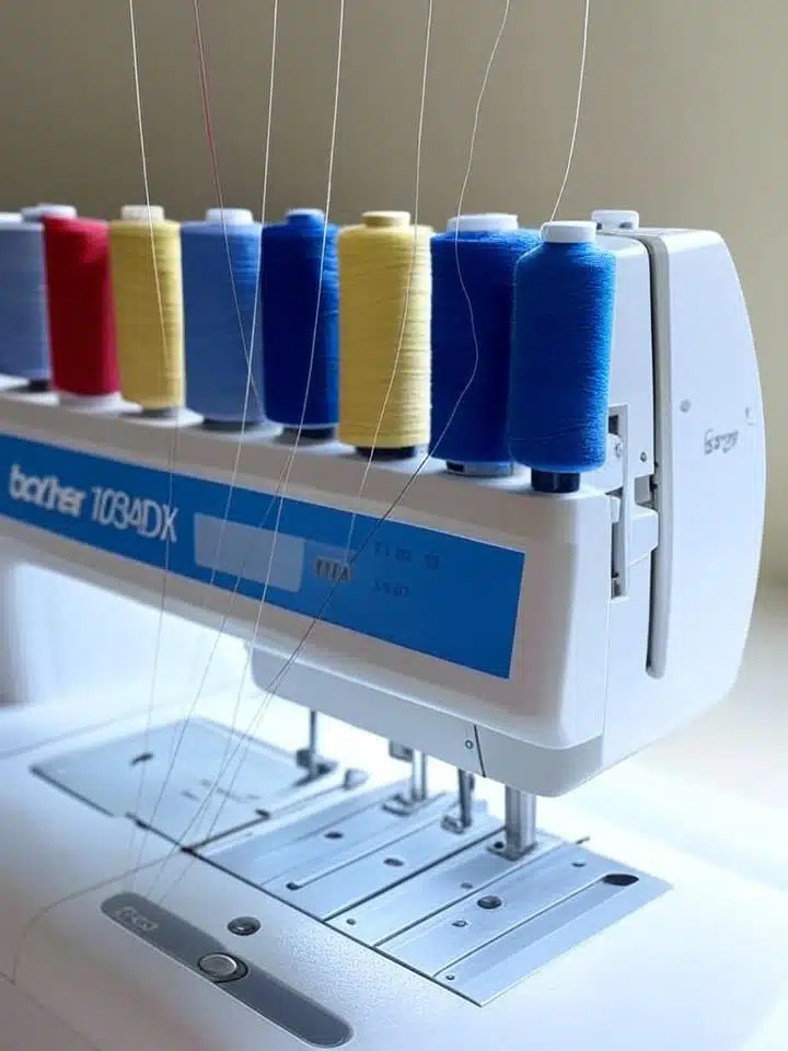 Surjeteuse Brother 1034DX enfilée