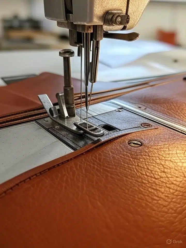 Machine à coudre industrielle cuir épais