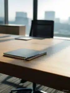Bureau moderne éclairé
