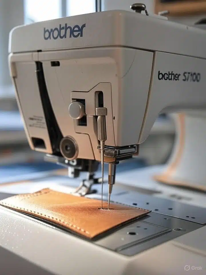 Machine à coudre cuir Brother S7100