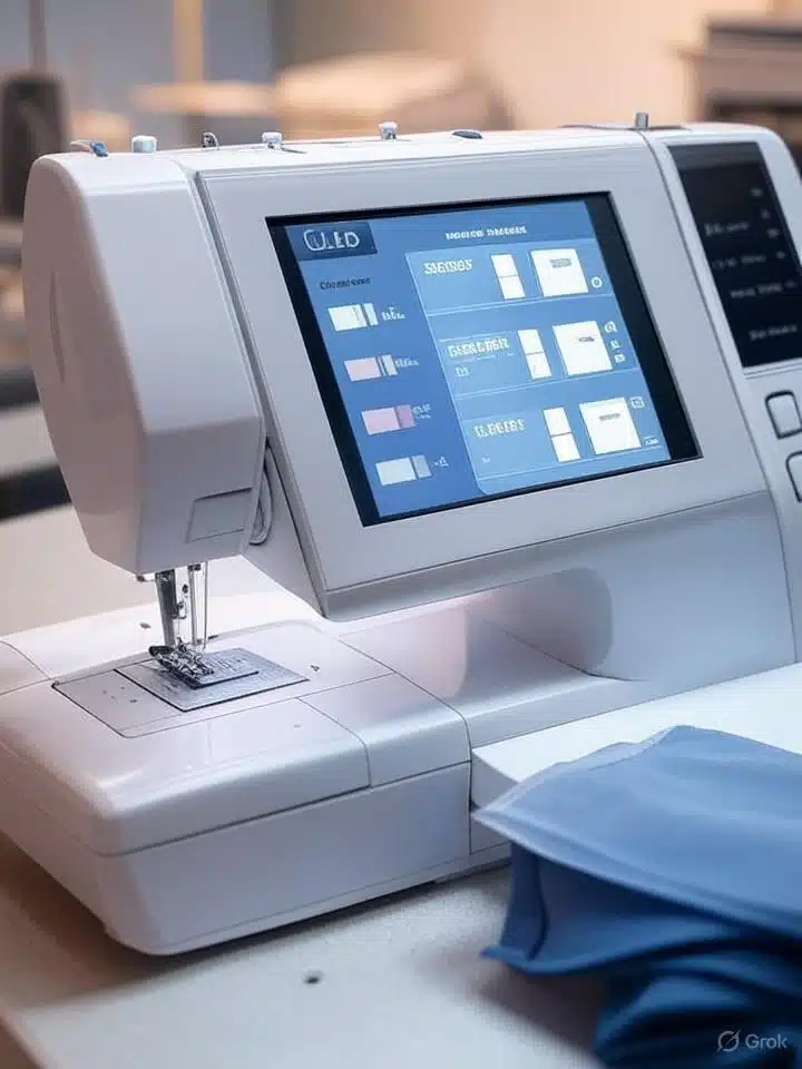 Surjeteuse pro écran tactile réglages