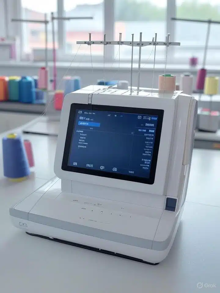 Surjeteuse moderne avec écran tactile