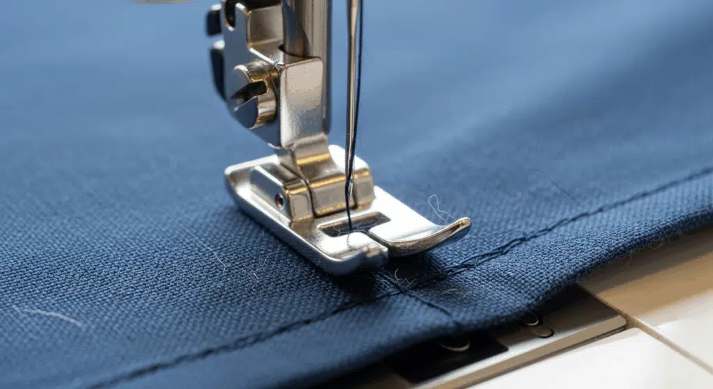 Aiguille machine à coudre angle net