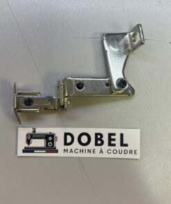 Guide bord pivotant réglable pour surjeteuse industrielle