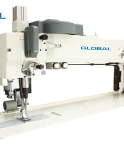 Machine à coudre industrielle zig-zag grand bras avec puller ZZ 1366-3S-76P