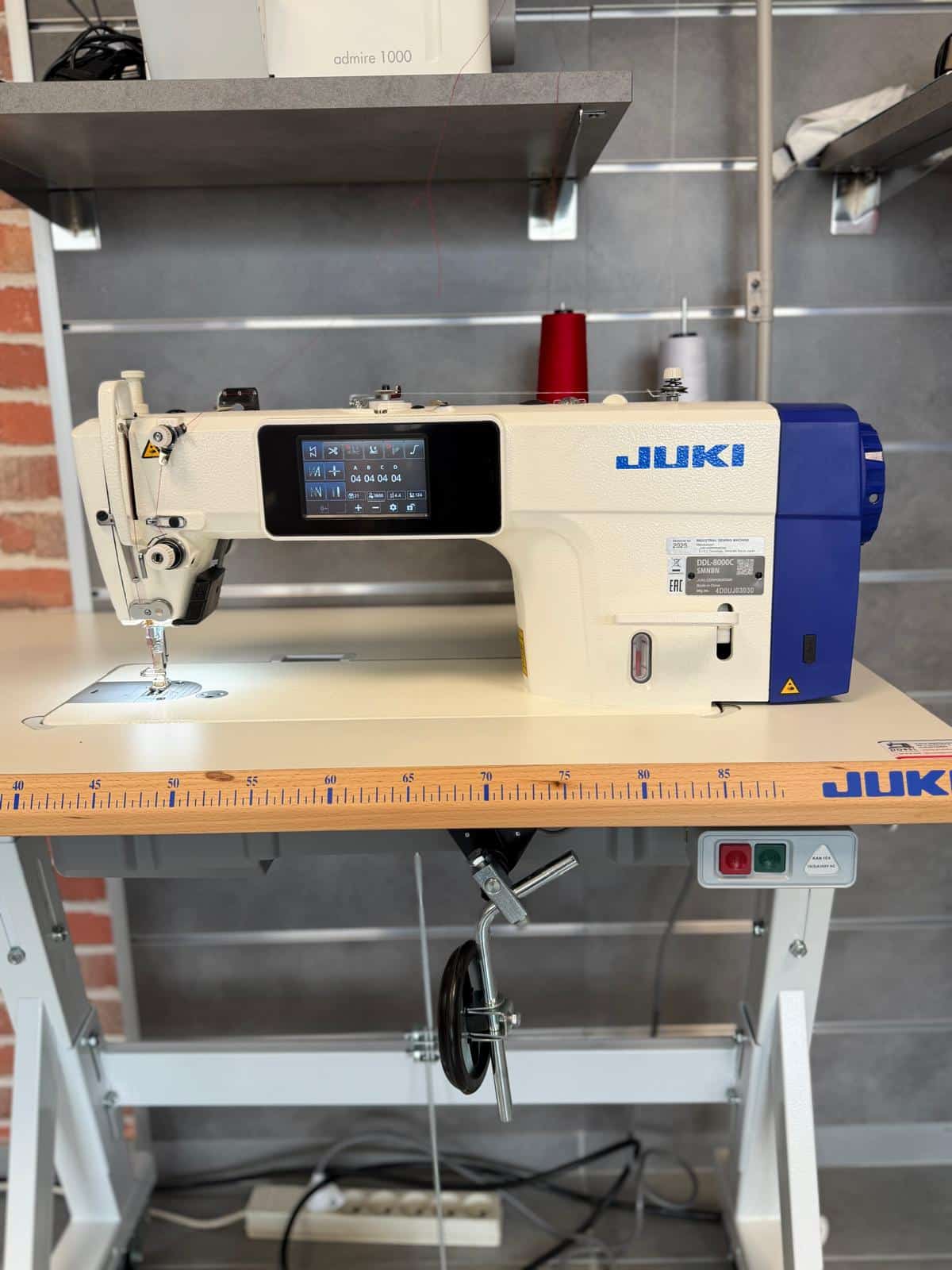 Piqueuse plate avec coupe fils JUKI DDL 8000C- KIT A MONTER SOI MEME