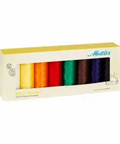 Coffret de 8 bobines POLYSHEEN 200M