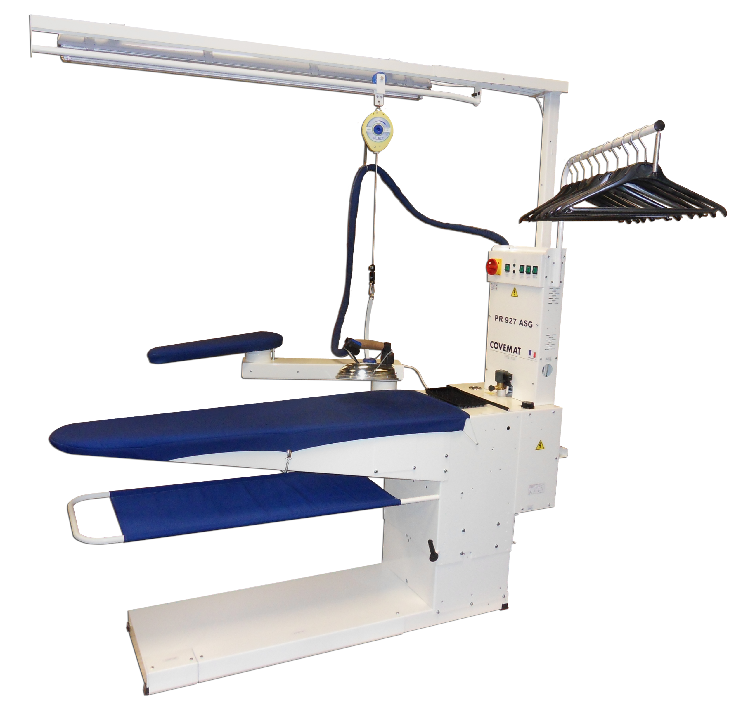 Poste de repassage professionnel COVEMAT PR 927 AG PR 927 ASG